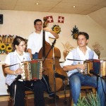 Nicole mit Ivan und Marcel Lenggenhager